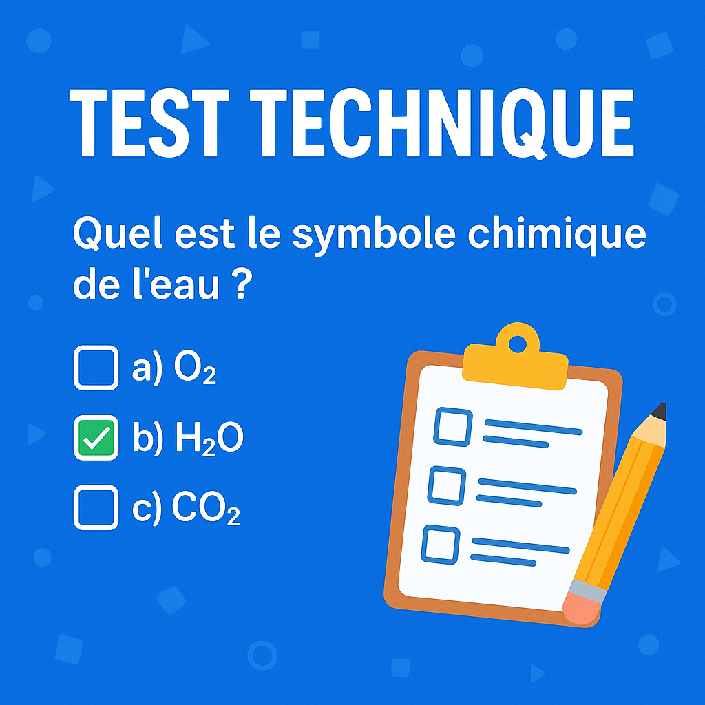 🧠 Test Technique – 10 Questions à Choix Multiples 🧠 Test Technique – 10 Questions à Choix Multiples