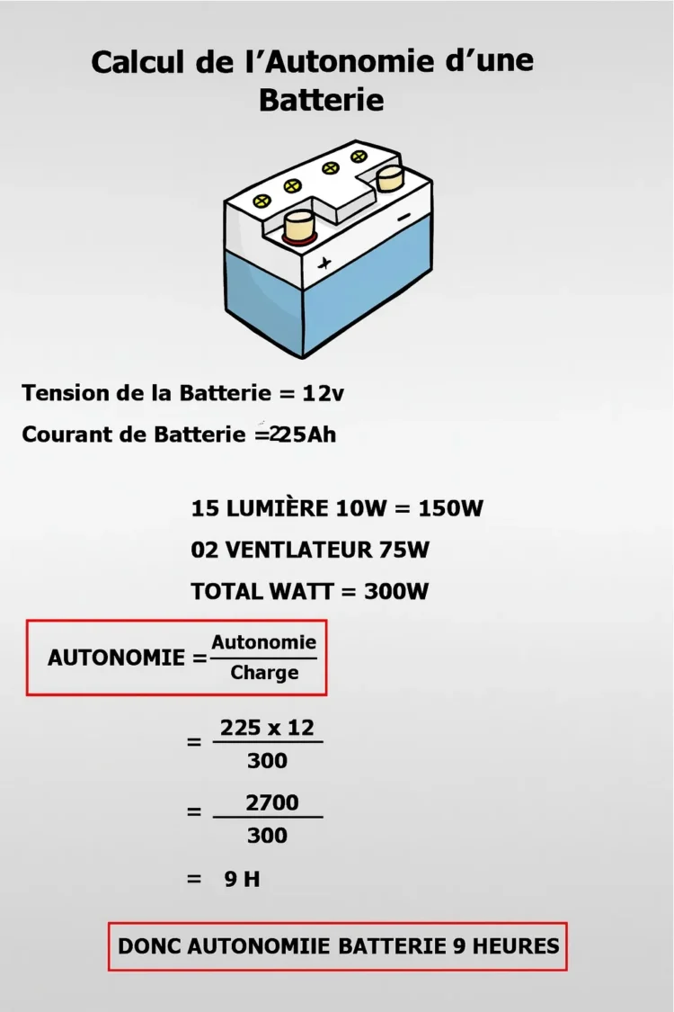 Comment calculer l’autonomie d’une batterie ? Comment calculer l’autonomie d’une batterie ?